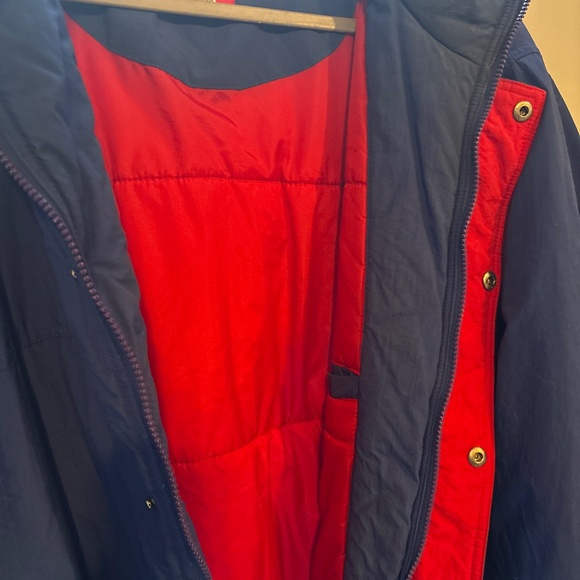 Reebok NFL Men's giants blue lightly down filled jacket rain resistant size 2XL - Picture 5 of 8